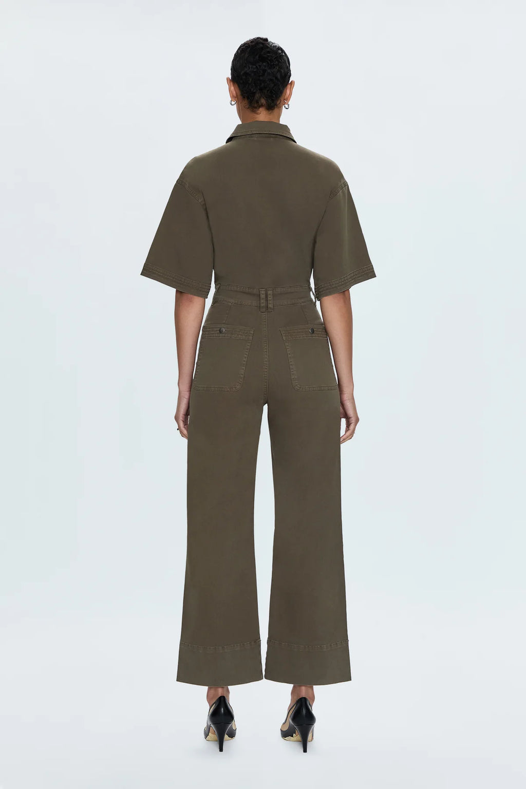 Bernice Jumpsuit- Deep Olive