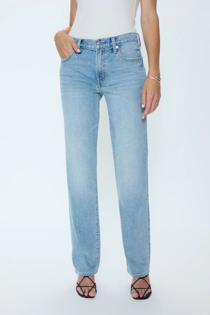 Issa Mid-Rise Relaxed Straight Jean- Road Trip