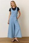 Layla Denim Overalls- Light Wash