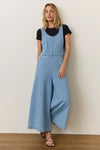 Layla Denim Overalls- Light Wash