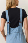 Layla Denim Overalls- Light Wash