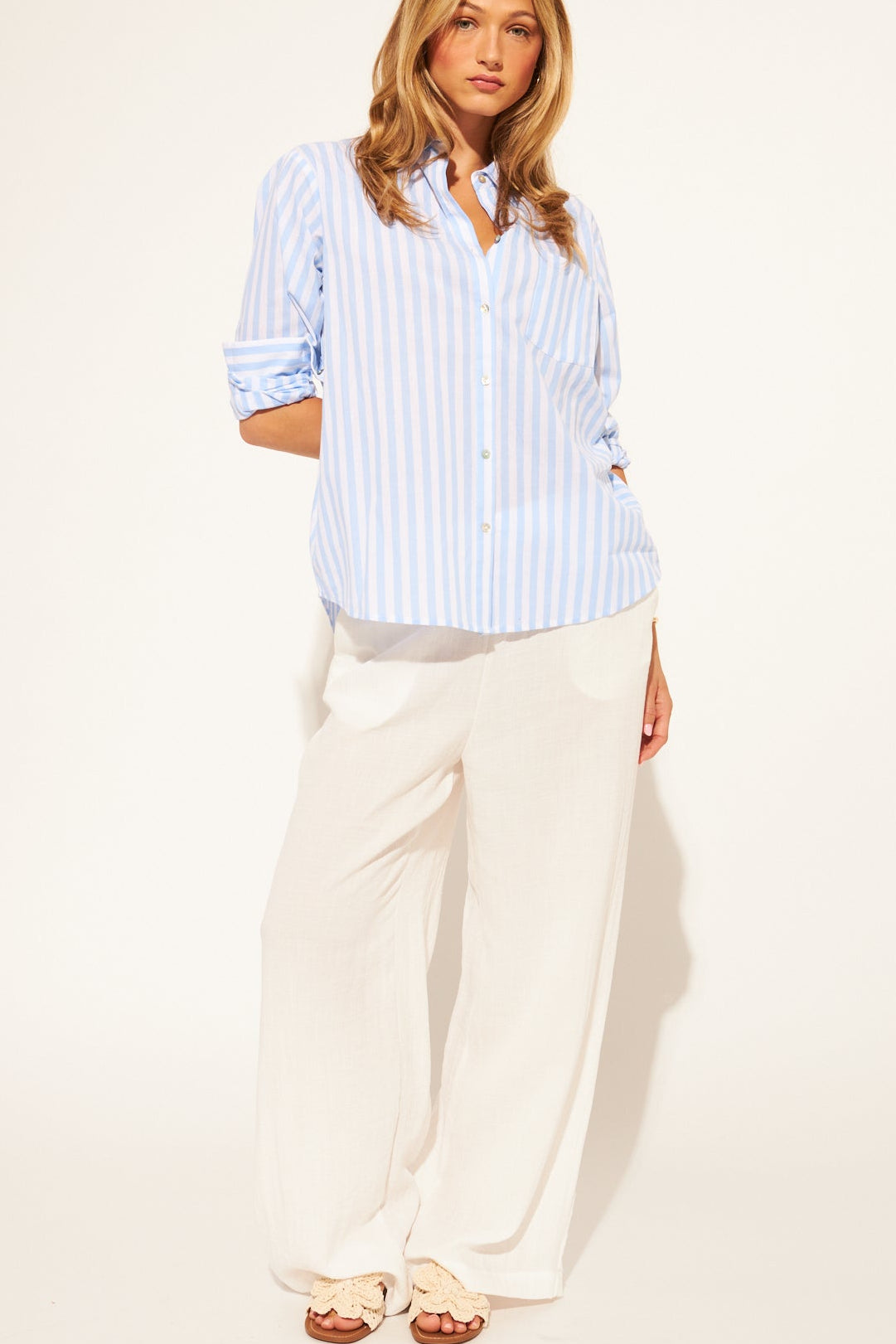 Julio Button Down- Sicilian Towel