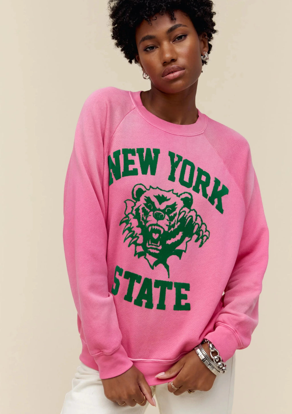 Faded pink deals sweatshirt
