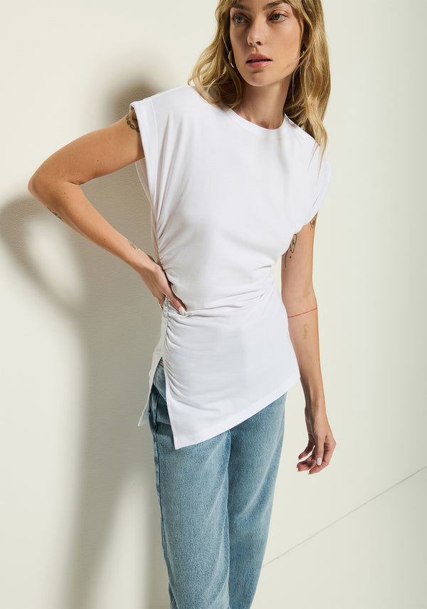 Sadee Crewneck T-Shirt—White