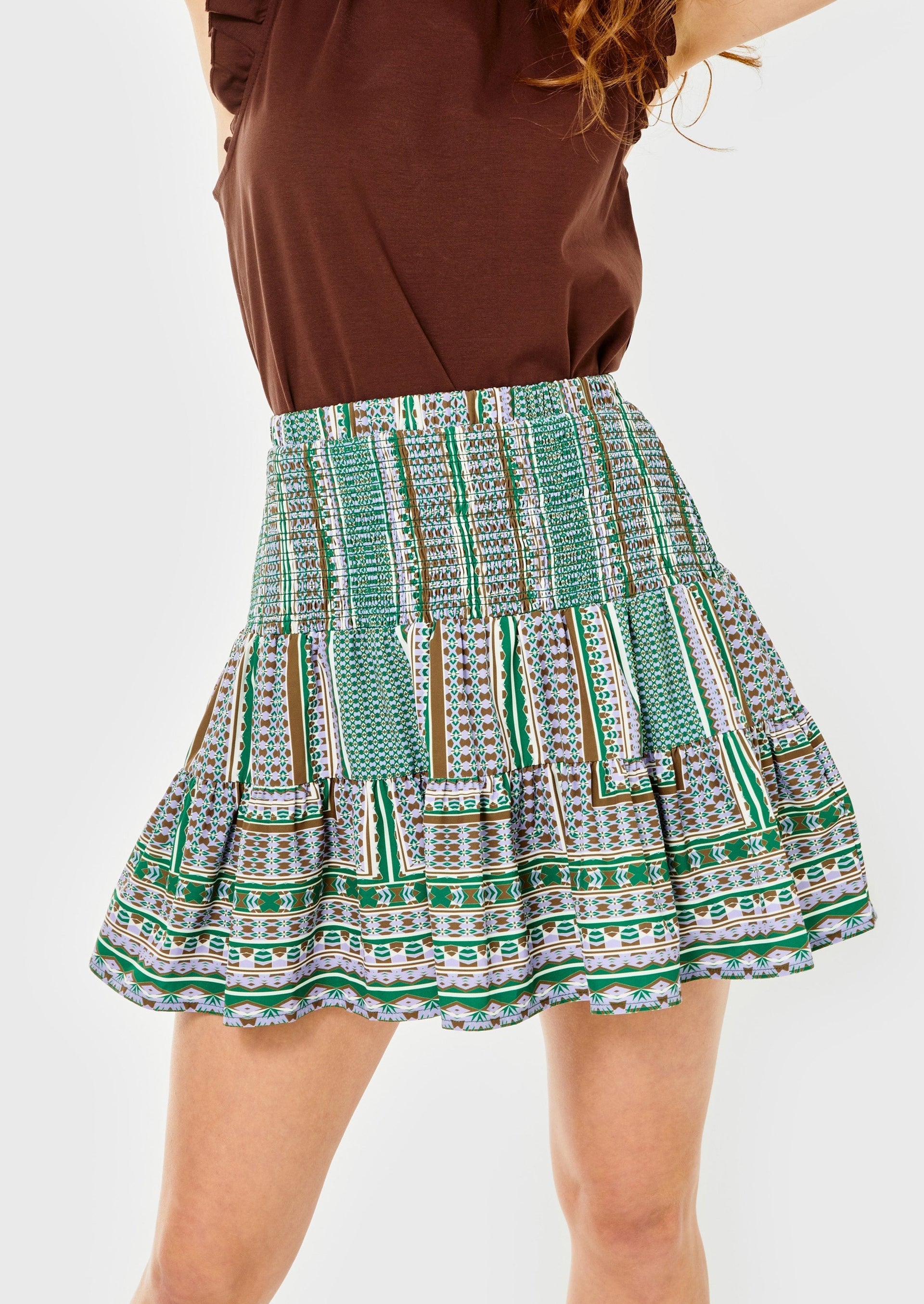 Kylie Poly Skirt- Eze