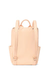 Braves Small Vegan Leather Backpack- Doll Peach