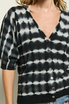 Sunna Cardigan—Tie Dye Stripe