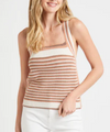 Enzo Sweater Tank- Sunset Stripe**FINAL SALE**