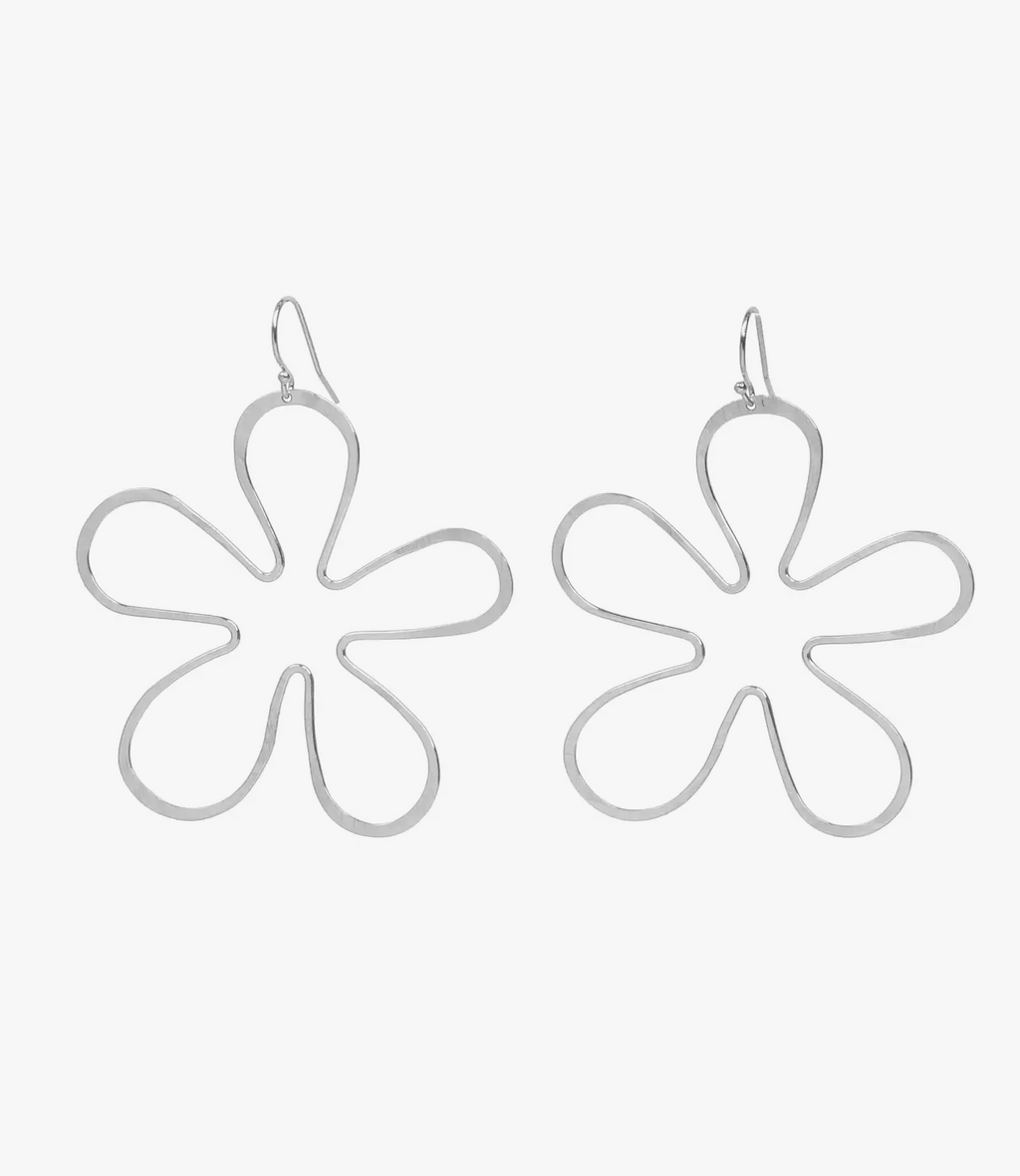 Flora Earrings- Sterling Silver