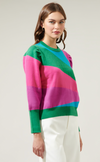 Eloy Graphic Puff Sleeve Sweater