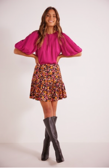 Sorrento Mini Skirt- Floral