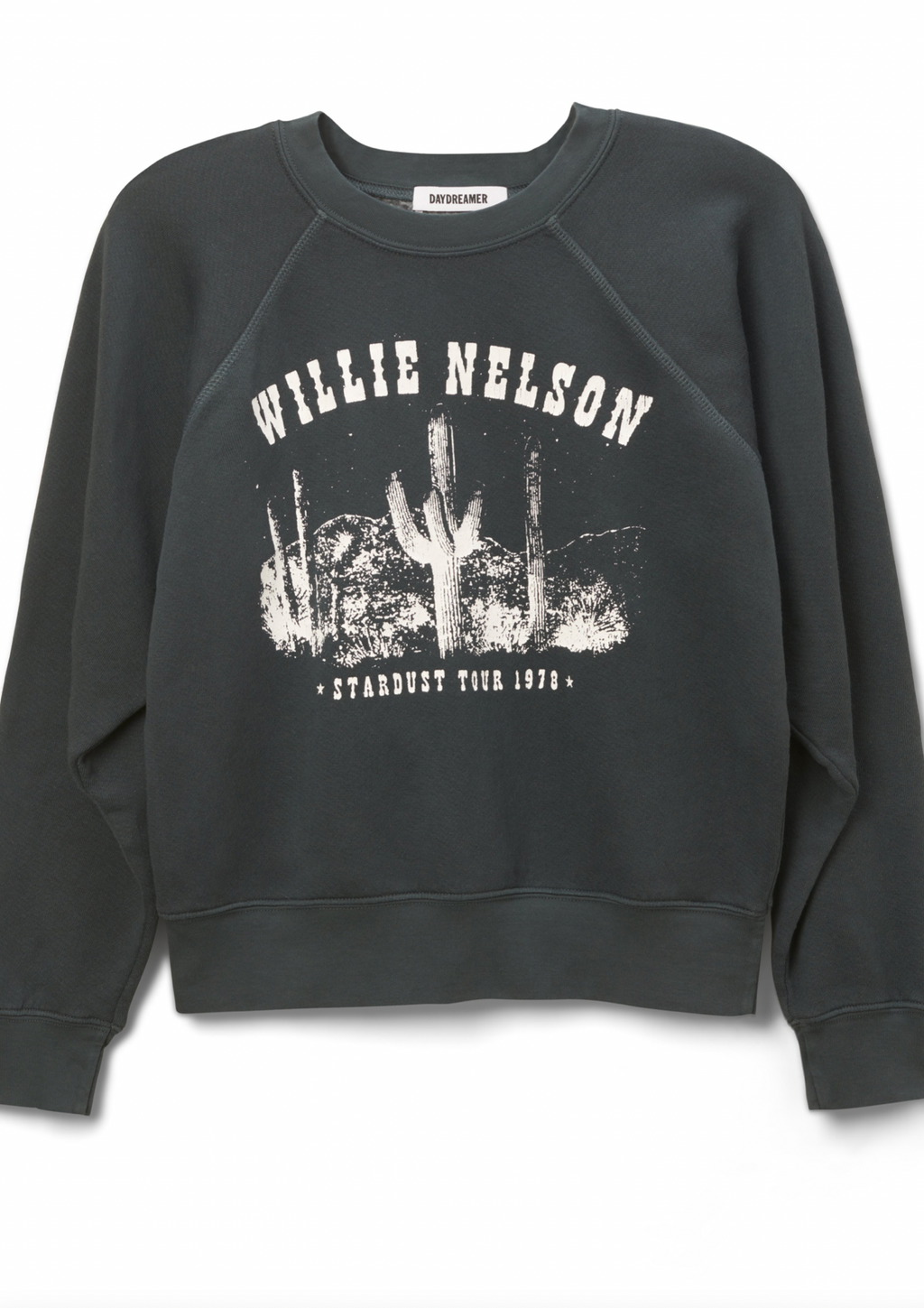 Willie Nelson Stardust Tour Raglan Crew Sweatshirt