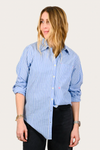 The Mia Shirt Stripe- Blue