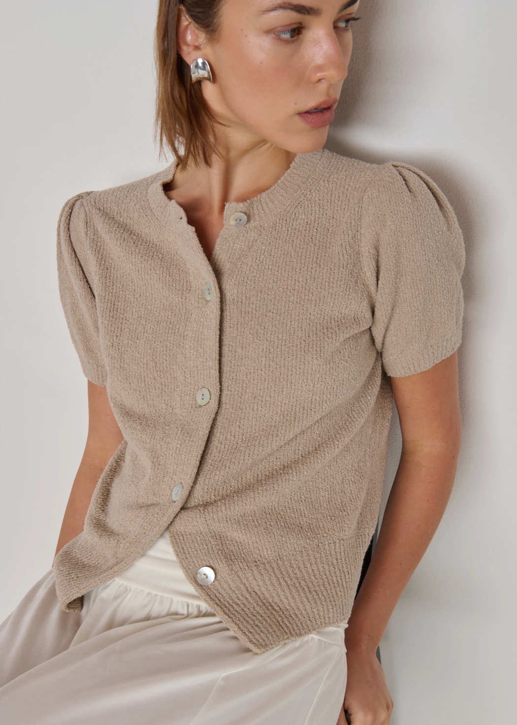 Anne Marie Cardigan- Feather