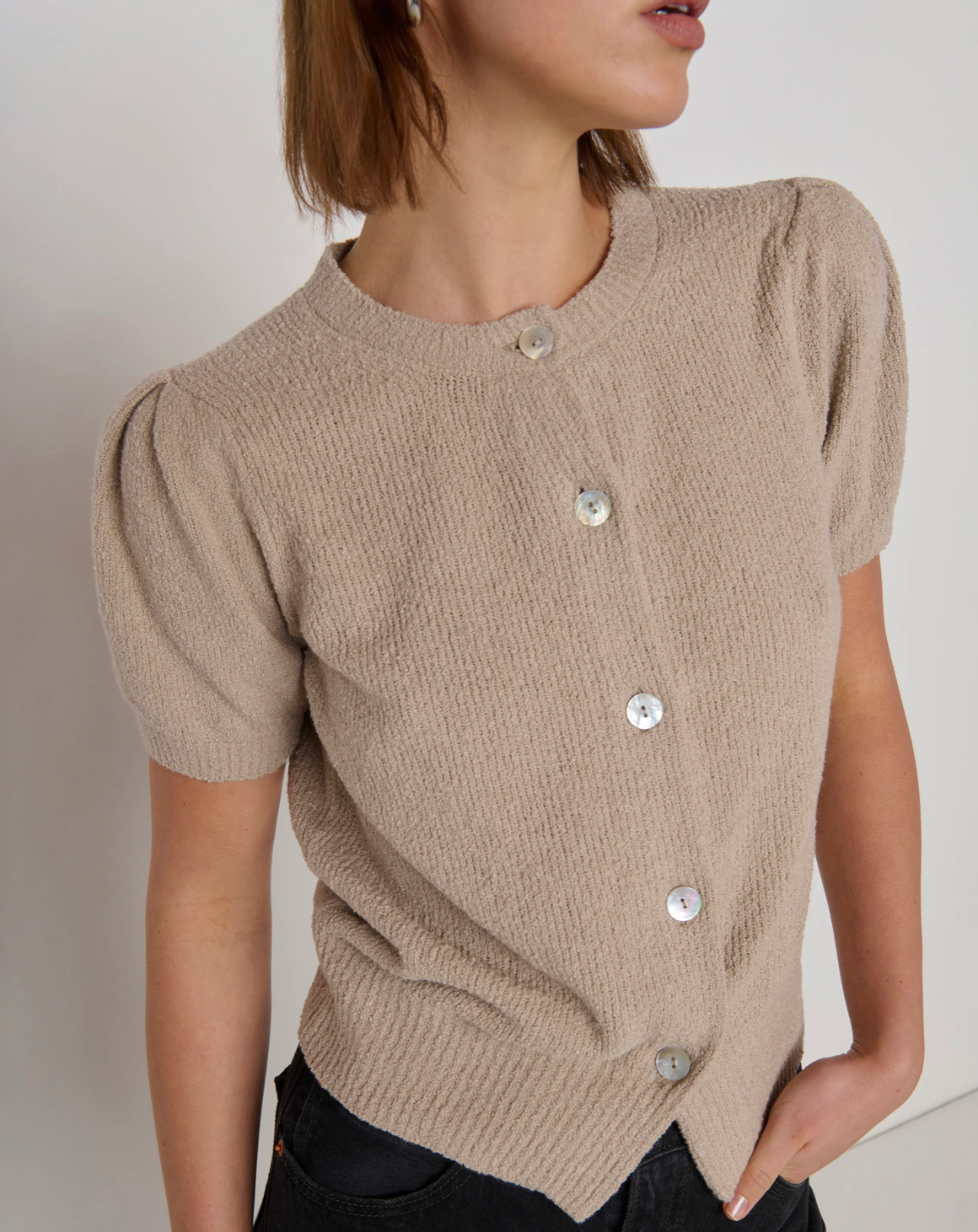 Anne Marie Cardigan- Feather
