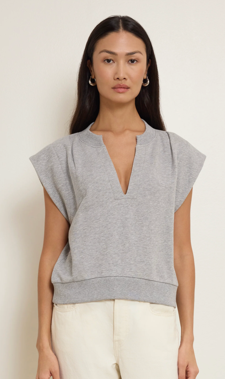 Lenon Sweatshirt- Heather Grey