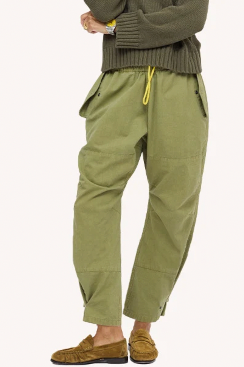 Love Brigade Pant- Army Green