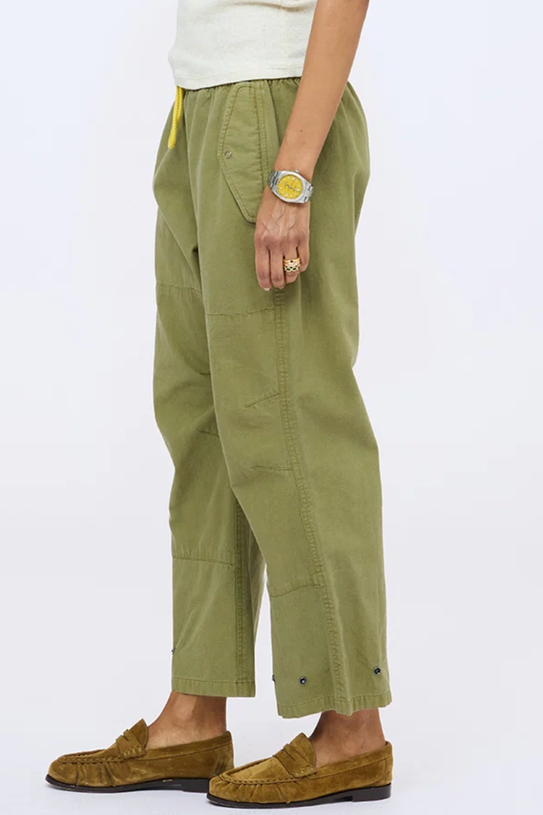 Love Brigade Pant- Army Green