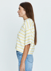 Marlow Sweater- Dandelion Stripe