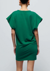 Layne Solid Crewneck T-Shirt- Verdant Green