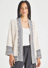 Kenny Open Cardigan- White Sand