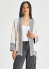 Kenny Open Cardigan- White Sand