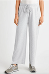 Winslow Wide Leg Pant- Ice Heather Grey