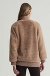 Ella Long Line Sherpa Bomber- Chanterelle