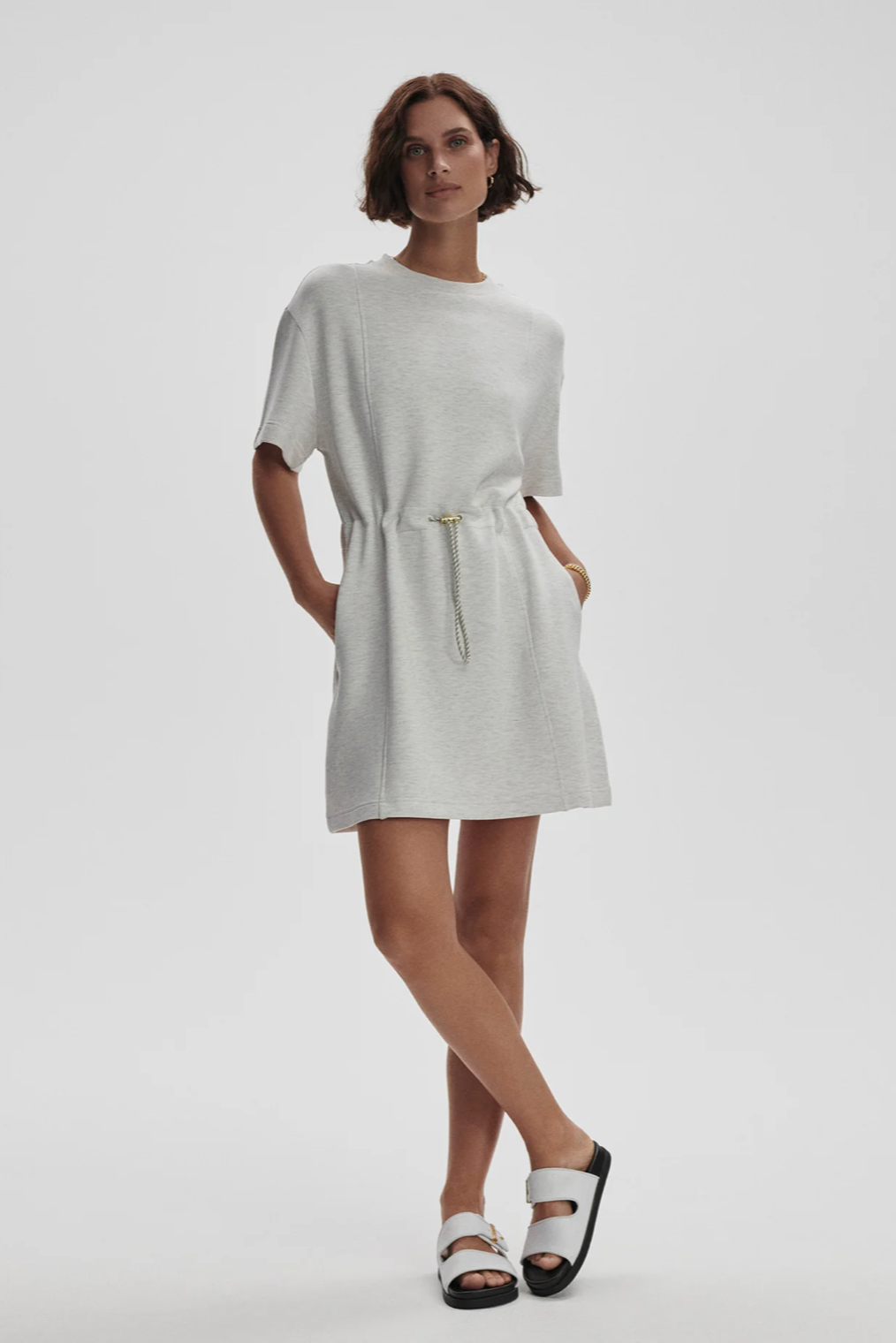 Maple Dress 2.0- Ivory Marl