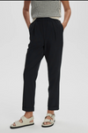 Alana Slim Taper Cuff Pant 27- Black