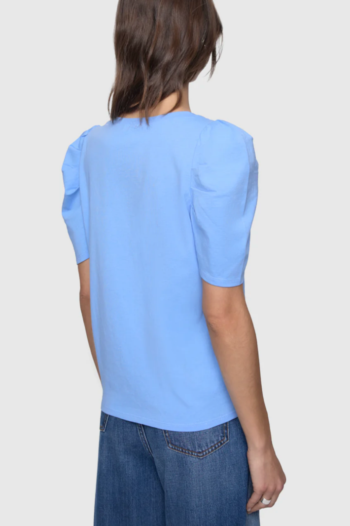 Janine Short Sleeve- Azure