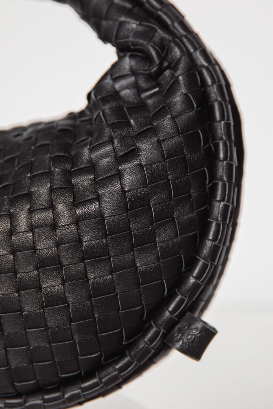 Santiago Mini Hobo- Black
