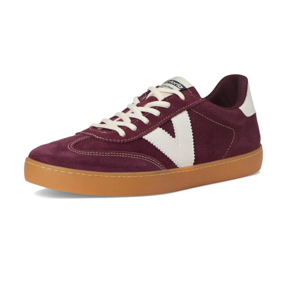 Victoria Berlin Suede Sneaker- Burdeos