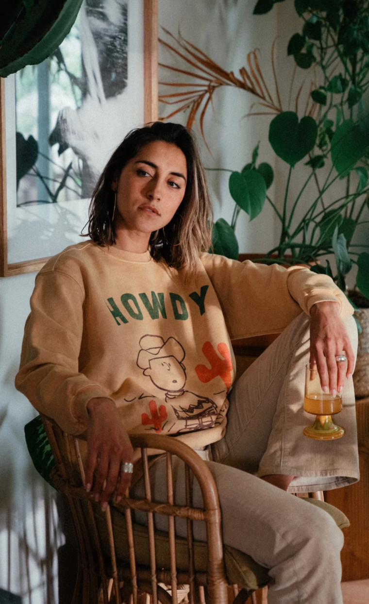 Peanuts Howdy From Charlie- Mustard