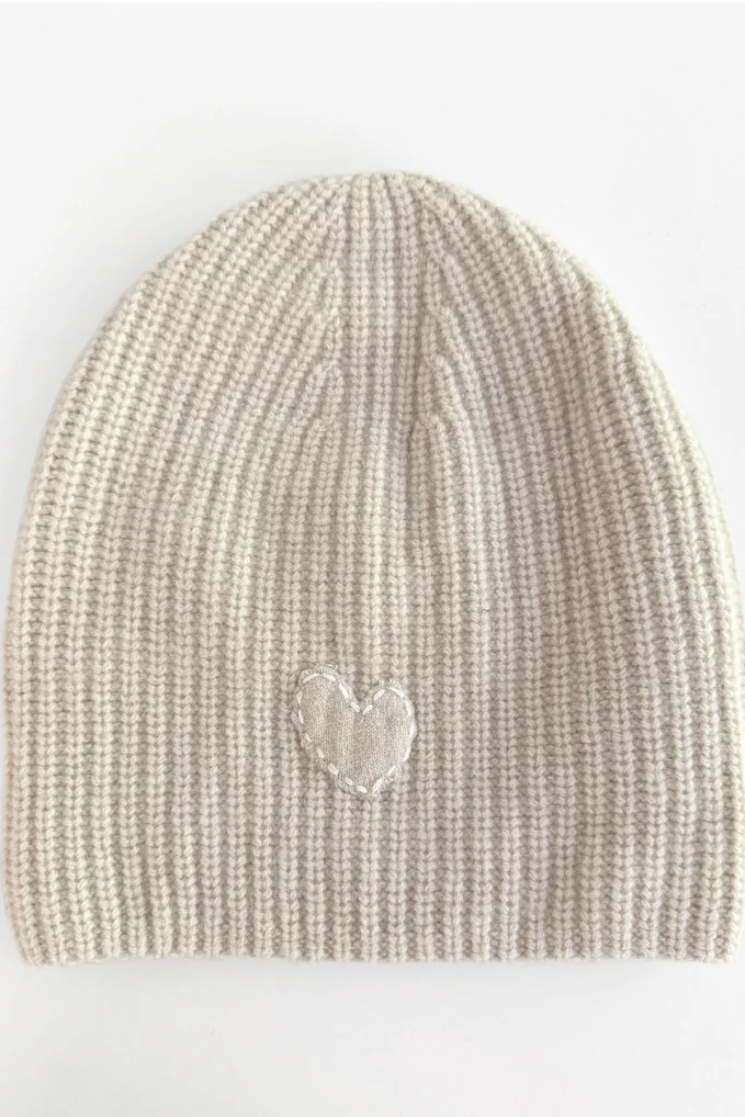 Cashmere Beanie- Light Mushroom
