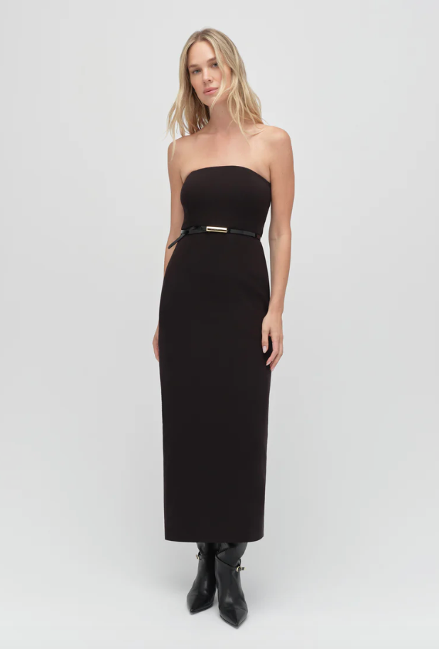 The Long Willow Dress- Black