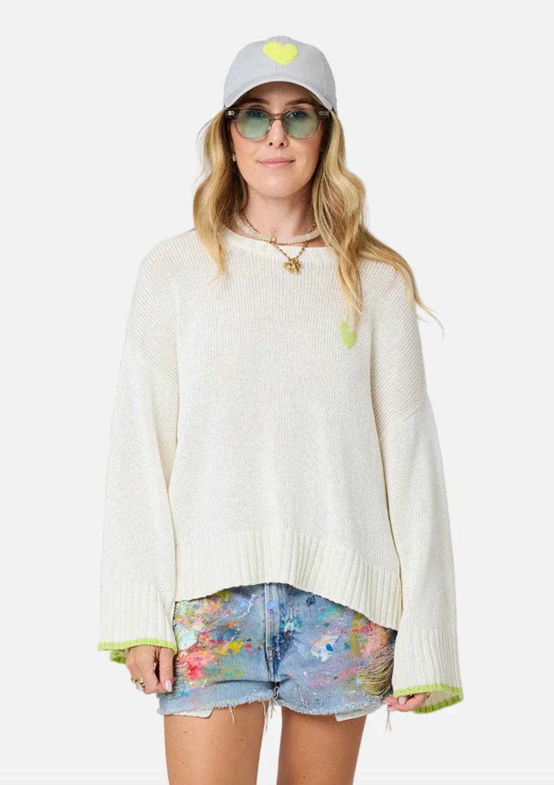 Summer Sweater- Chalk