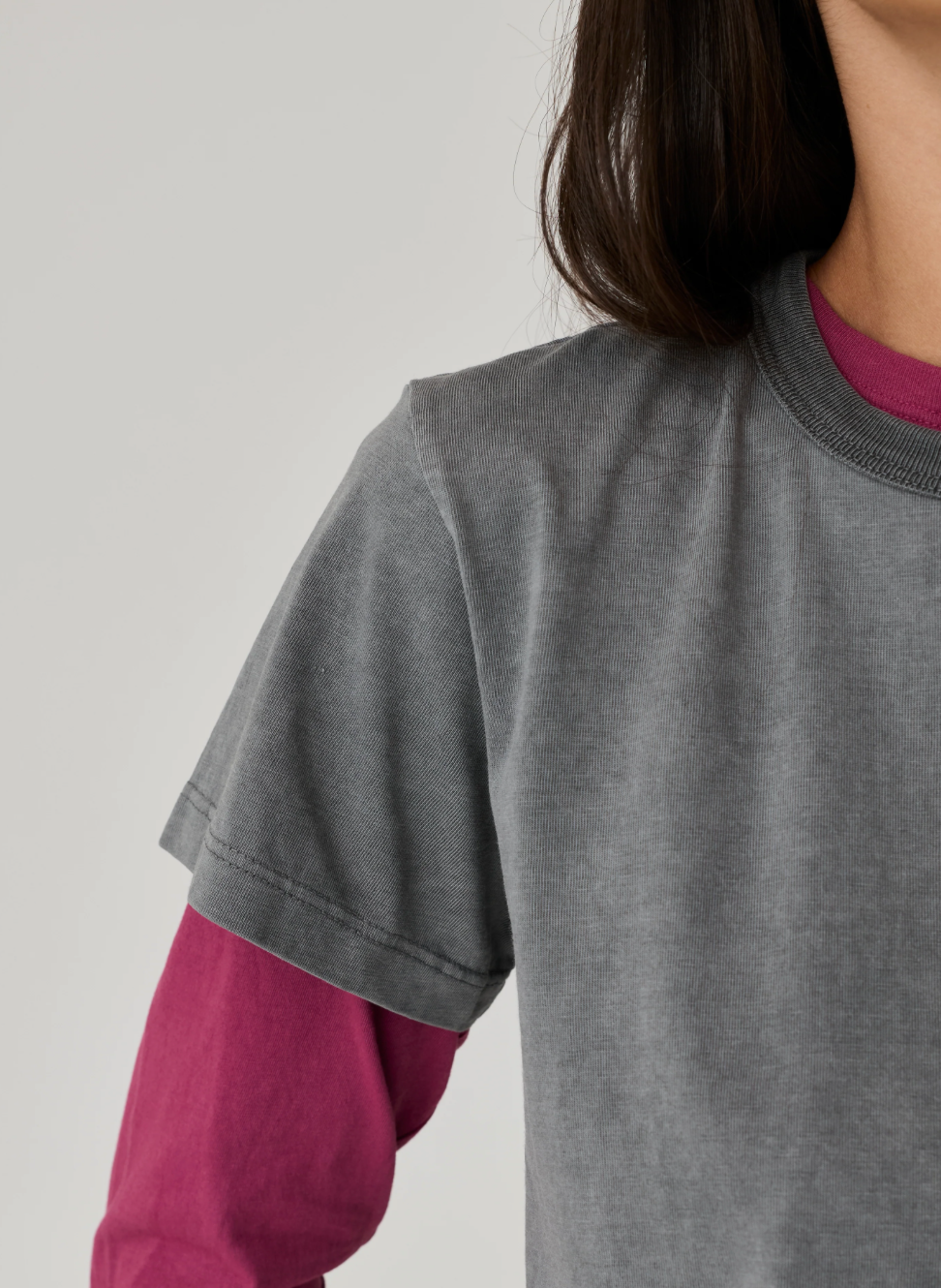 Marielle Classic Tee in Vintage Black