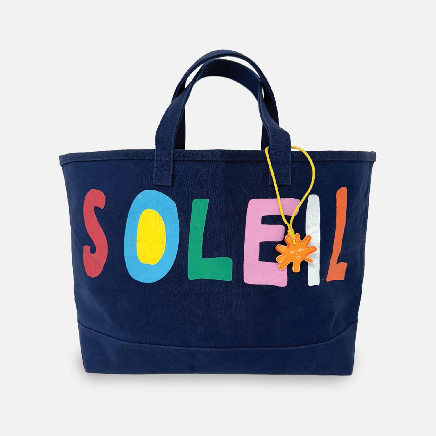 Soleil Beach Tote- Indigo Blue
