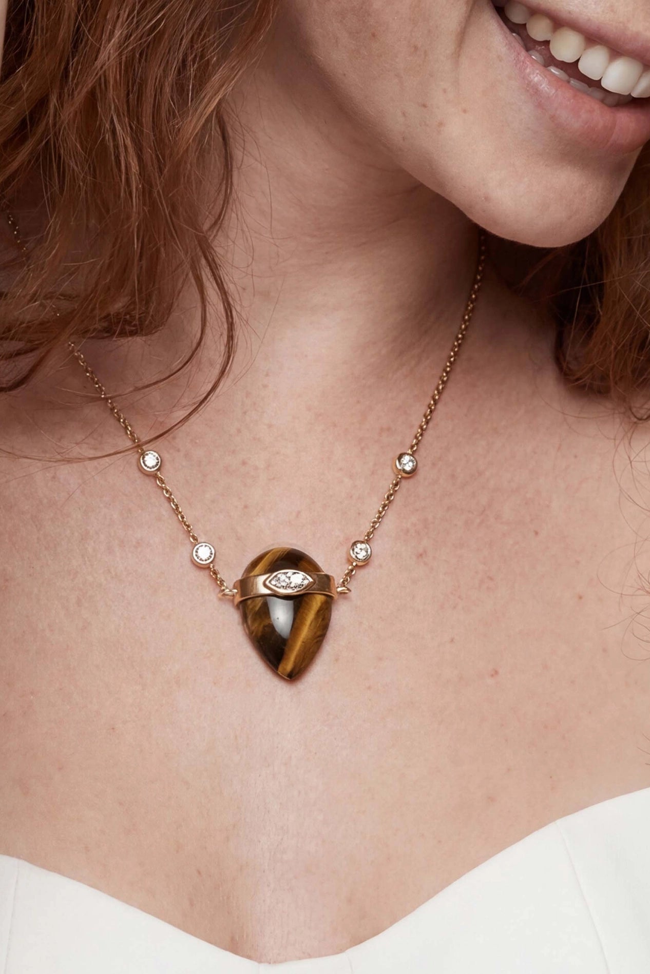 Tiger’s Eye Solstice Necklace