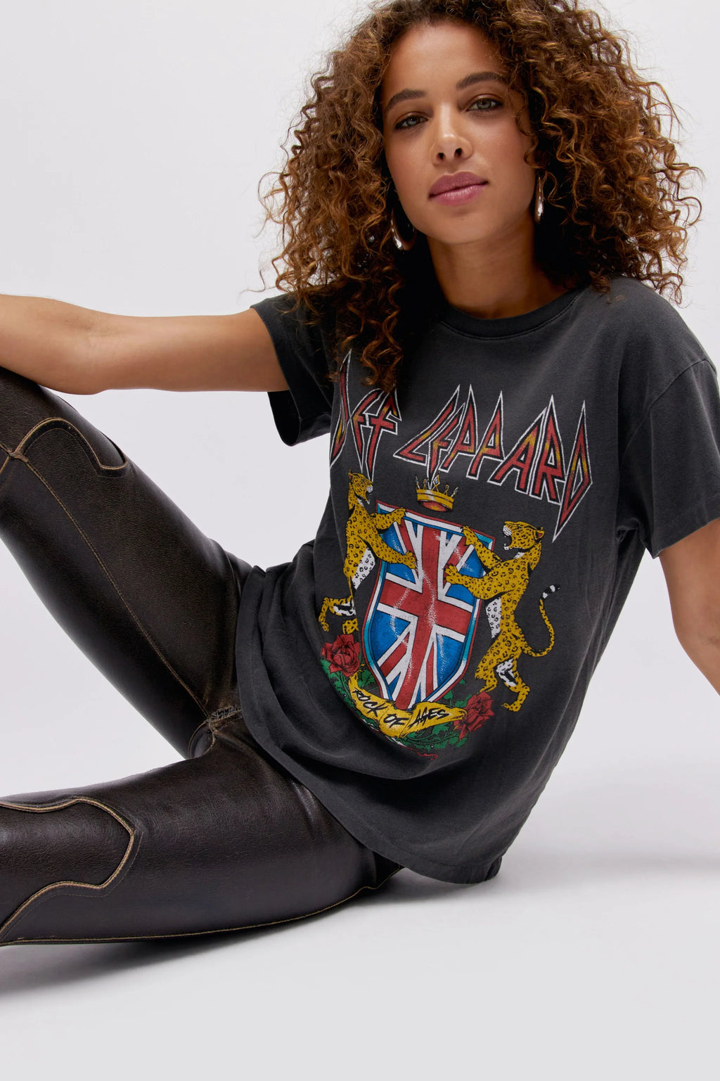 Def Leppard Rock Of Ages Tour Tee