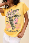 Johnny Cash Tour Tee- Dusty Gold