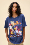 No Doubt Return of Saturn Collage Merch Tee- Washed Indigo