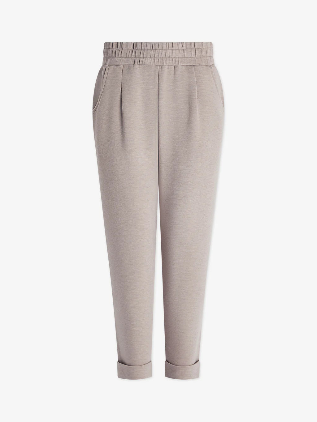 The Rolled Cuff Pant 25- Taupe Marl
