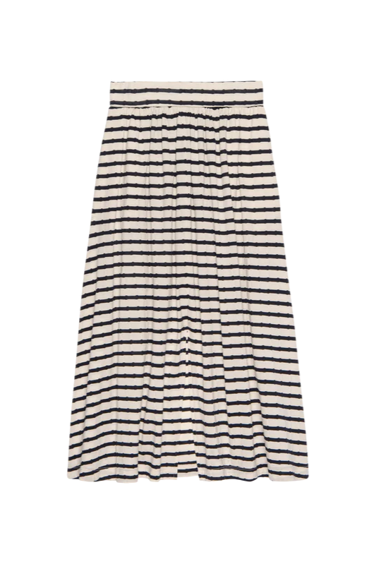 Vida Skirt- Night Sky Stripe