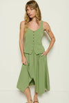 Vida Skirt—Loden