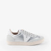 Berlin Ciclista Metallic Leather Sneaker- Plata