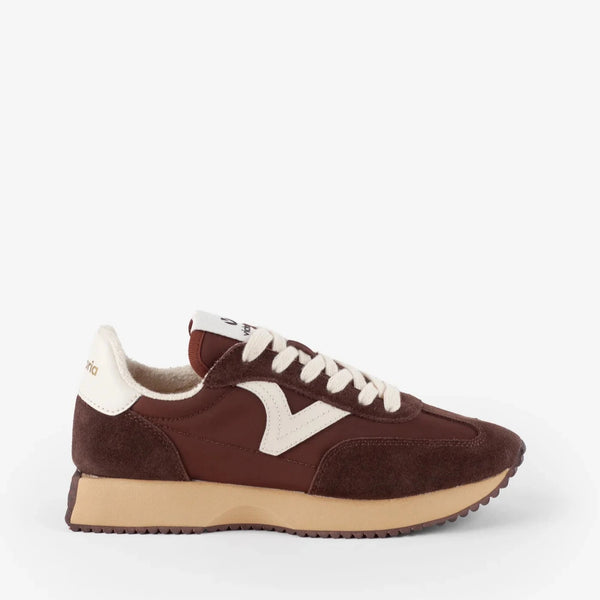 Cosmos Leather Sneakers- Chocolate