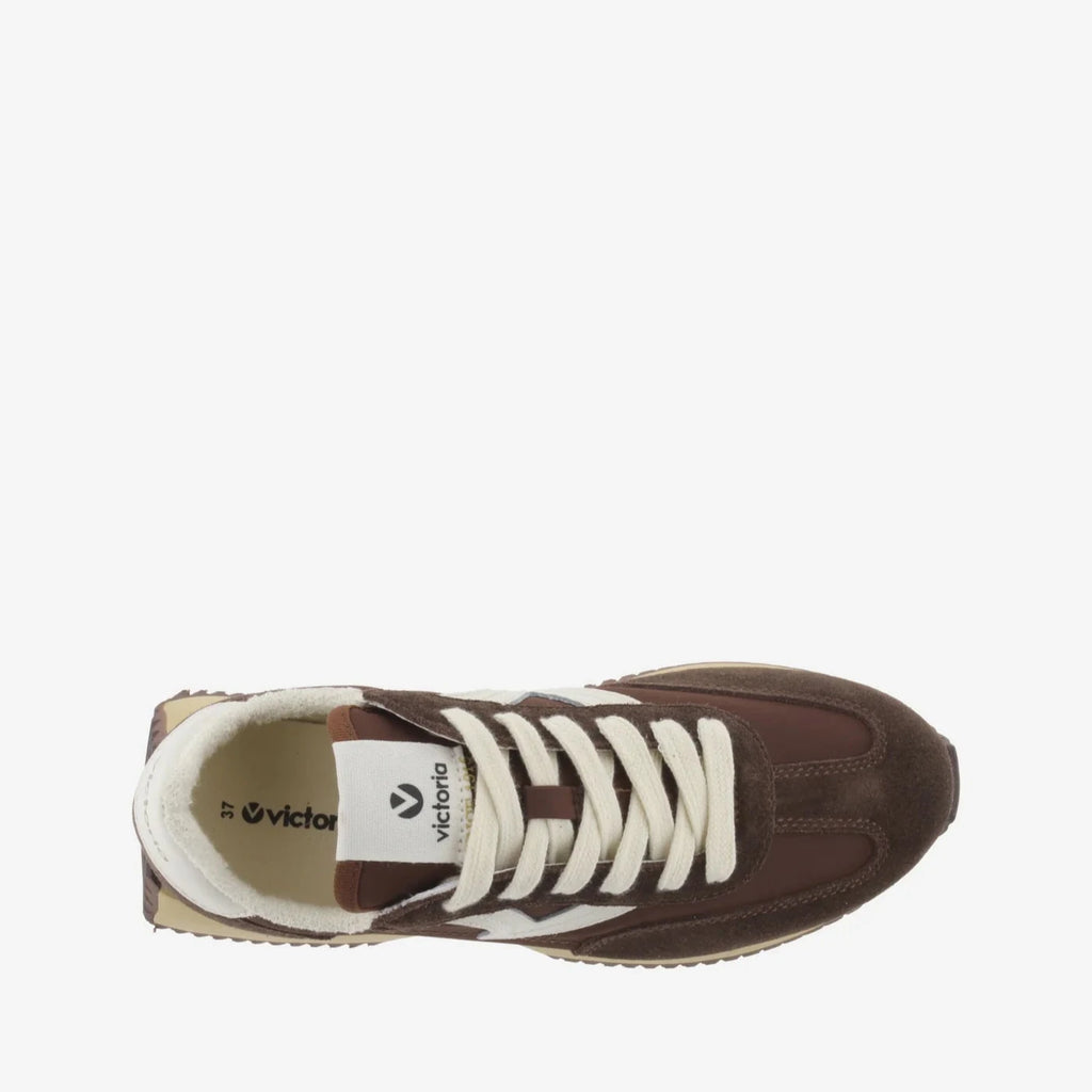 Cosmos Leather Sneakers- Chocolate