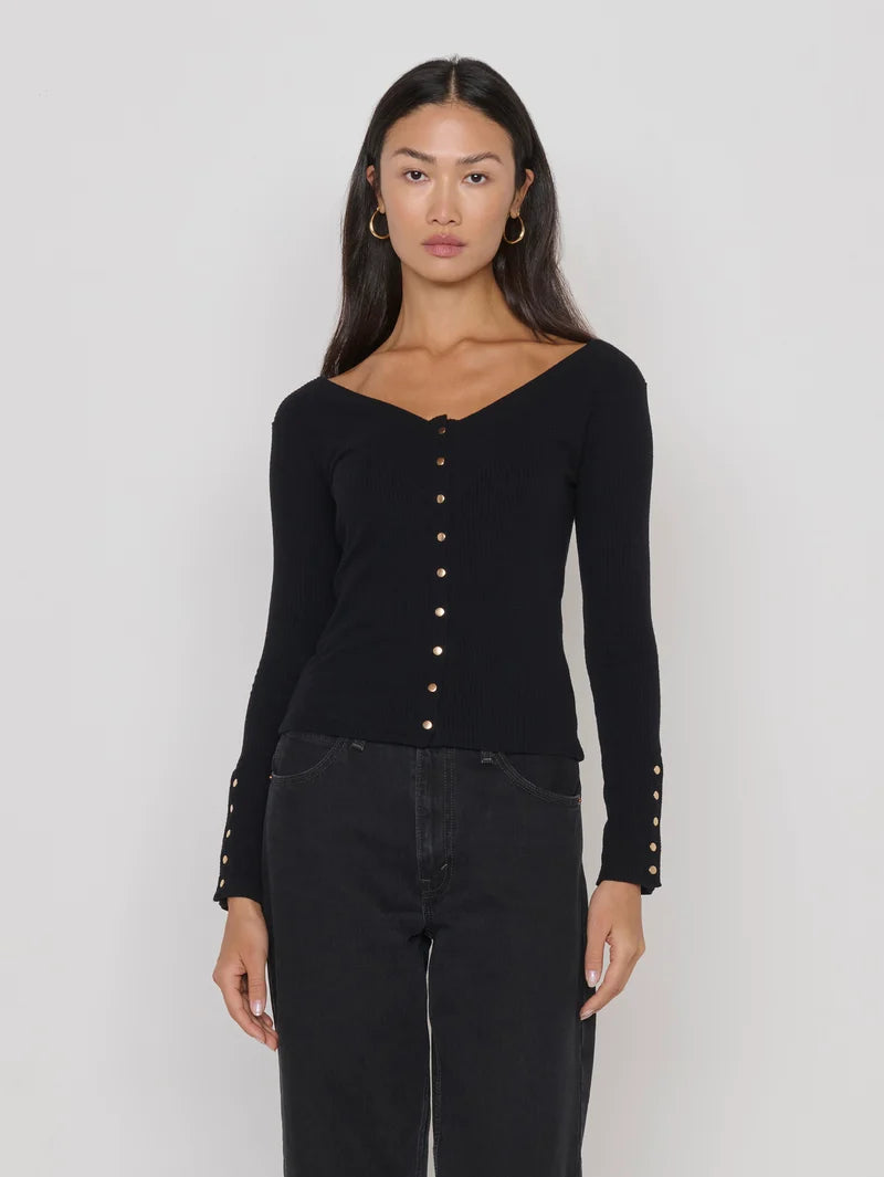 Wilma Top - Jet Black